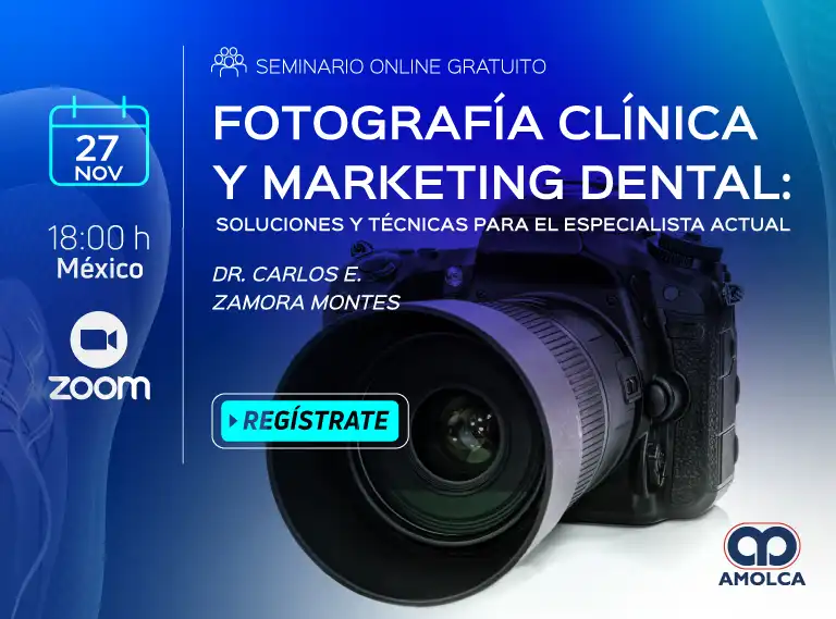 Seminario Online: Fotografía Clínica y Marketing Dental